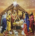 TWO Individual Paper Lunch Decoupage Napkins - 1906 Christmas Nativity