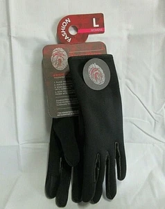 NEW Smart Gloves - FASHION Lightweight Gloves - BLACK -X2 POINT WOMAN-LARGE - Picture 1 of 4
