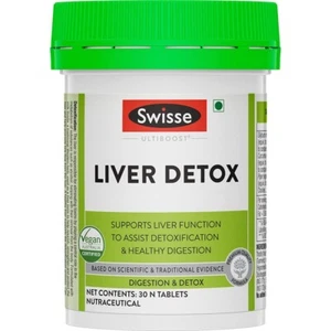 Swisse Liver Detox (Australia's No.1 Liver Health Product)  500mg - 60 Tablets - Picture 1 of 10
