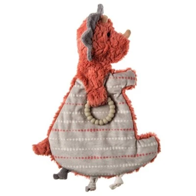 Mary Meyer Bebé Peluche SNUGGY NUGGY NUGGY DINO Manta de Seguridad Lovey Juguete NUEVO Foto 1 de 4