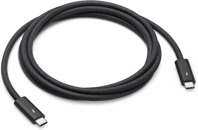 Apple Thunderbolt 4 Pro Cable 1.8M - Black MN713AM/A - Image 1 of 2