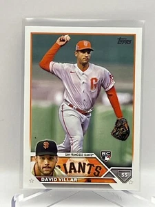 2023 Topps Series One Baseball RC #277 David Villar - San Francisco Giants - Picture 1 of 2