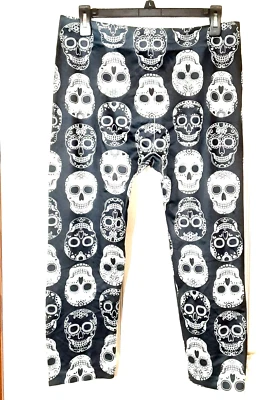 Leggings para mujer No Boundaries talla XXL, elásticos, ligeros, diseño de calavera Foto 1 de 4