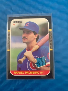 Donruss Baseball 1987 #43 Rafael Palmiero casi nuevo ** Set Break Chicago Cubs - Imagen 1 de 2