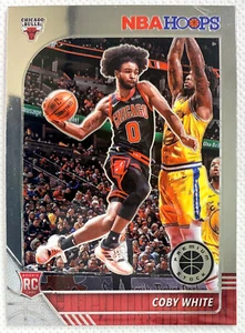 2019-20 Panini NBA Hoops Premium Stock Coby White Rookie Card #204 Chicago Bulls - Picture 1 of 2