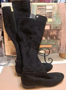 Stivali donna Michael Kors Bromley elasticizzati sopra il ginocchio neri, taglia 6,5M - Foto 1 di 6