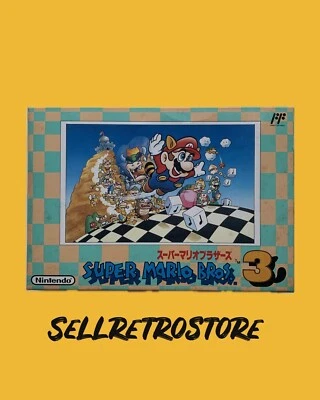 Super Mario Bros 3 - Nintendo - Spiel - Famicom - OVP - CIB - NTSC - boxed - Bild 1 von 4