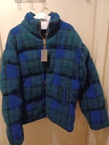 ASOS Mens Ski Jacket Plaid Heavy Warm XL Long - Picture 1 of 7