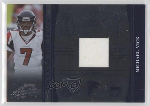 2006 Playoff Absolute Memorabilia Blue Materials /50 Michael Vick #TOT-105