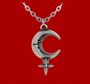 Ciondolo Lilith goth punk occulto pagano wiccan stregoneria alternativa stregoneria - Foto 1 di 3