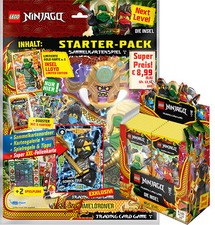 Lego Ninjago Serie 6 'Next Level' Trading Cards DIE INSEL - Starter +1 x Display