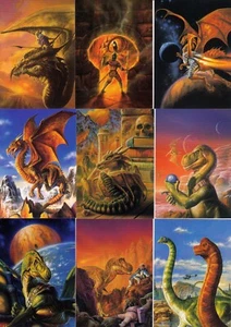 Bob Eggleton 1995 FPG Juego Completo de Cartas Base 90 FA - Imagen 1 de 4