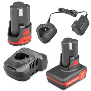 TOPEX 12V Lithium-Ion Batteries & SAA Approved Chargers - Picture 1 of 23