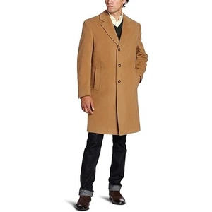 Abrigo Michael Kors Madison Mezcla Lana Cachemira Abrigo Lujo Camel Talla 38S - Imagen 1 de 10