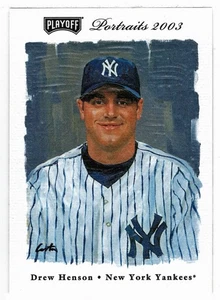 Drew Henson - New York Yankees (MLB) 2003 Playoff Portrait Baseball # 80 Mint - Picture 1 of 1