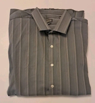 Kenneth Cole Reaction Men's 17 34-35 Long Sleeve Regular Fit Button Down Shirt  - Image 1 of 4