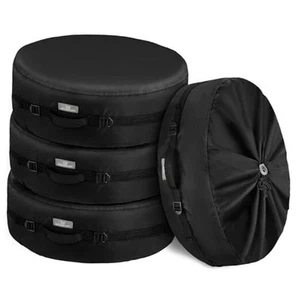 Seasonal Tire Cover - Spare Tire Bag with Handle, Heavy Duty Winter Wheel - Picture 1 of 8