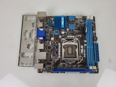 Asus P8H61-I Socket LGA1155 DDR3 Mini-ITX Desktop Motherboard With I/O Shield - Image 1 of 4