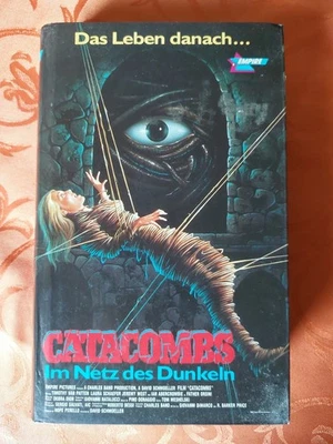 VHS RARITÄT: CATACOMBS - IM NETZ DES DUNKELN (1988) NUR AUF VHS!!!! - Bild 1 von 3