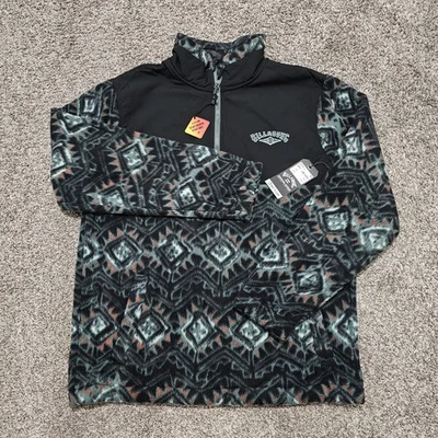 Billabong Boundary Reedición Para hombres Media Cremallera Polar Vellón Aventura Div Talla L Nuevo Con Etiquetas Foto 1 de 4