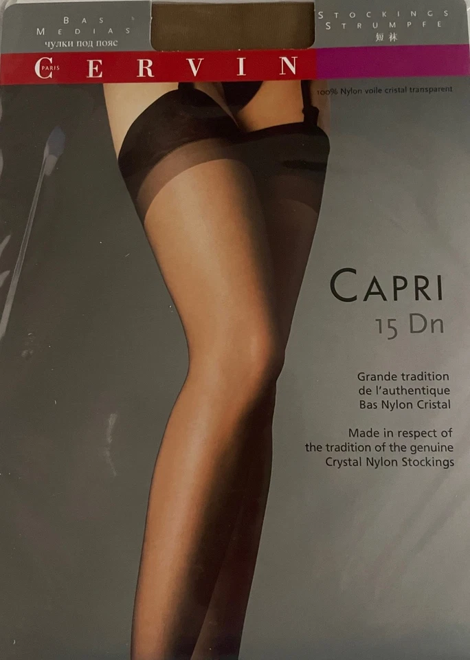 Medias Cervin Paris Capri 15 Dn Lyon Derecha Sin Costuras Talla T6 Nuevas Foto 1 de 4
