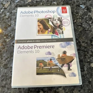 Adobe Photoshop Elements 10 with Adobe Premiere Elements 10 for PC / Mac - Picture 1 of 5