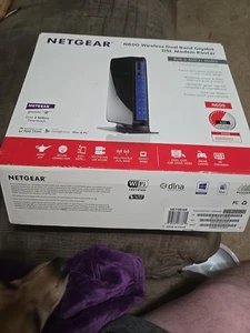 Netgear N600 Bezprzewodowy dwupasmowy gigabitowy router modemowy DSL DGND3700 - Zdjęcie 1 z 4