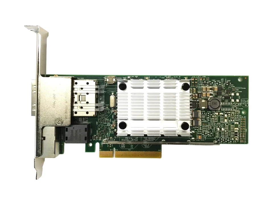 Network interface card IBM 2x10GbE SFP+ 2x1GbE RJ45 PCIe 2.0 ADAPTER 00E2865 - Image 1 of 2
