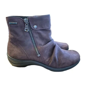 New! Romika Josef Seibel "HELEN" Short Boots EU 37 US 7 Plum Waterproof Booties - Picture 1 of 15