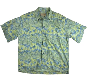 Johari West Herren Hawaiihemd Kurzarm 100% Baumwolle Tropical Größe 2XL - Bild 1 von 4