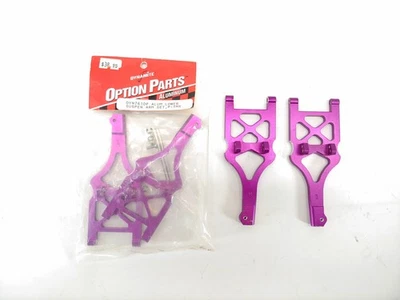 *RARE* DYNAMITE ALUMINUM LOWER SUSPENSION ARM SET FOR TRAXXAS T-MAXX (PURPLE) - Image 1 of 4