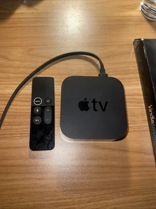 Apple TV Model: A1625 32GB(4th Generation)HD Media Streamer W/Siri Remote-Tested - Picture 1 of 1