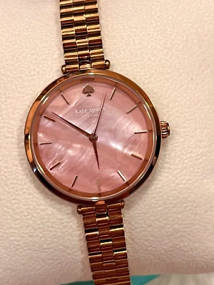 Kate Spade Pink Mother Of Pearl Rose Gold Watch  - Image 1 of 4