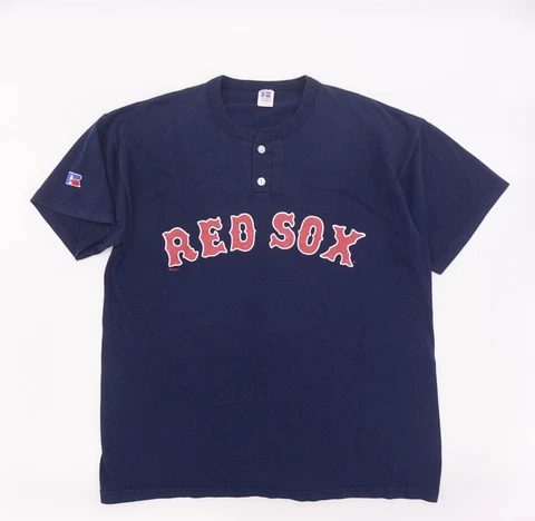 Vintage Red Sox “BAT BOY” T-Shirt By Russell Athletic Size Large Cover