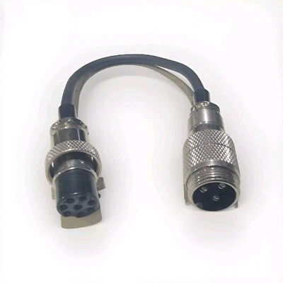 CONECTOR DE MICRÓFONO MICRÓFONO HEMBRA OPEK 8 PINES ENCHUFE A MICRÓFONO DE 3 PINES  Foto 1 de 2