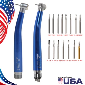NSK PANA MAX Estilo Dental Alta Velocidad Pieza de Mano 2/4 Agujeros Azul/Frenas de Carburo - Imagen 1 de 121