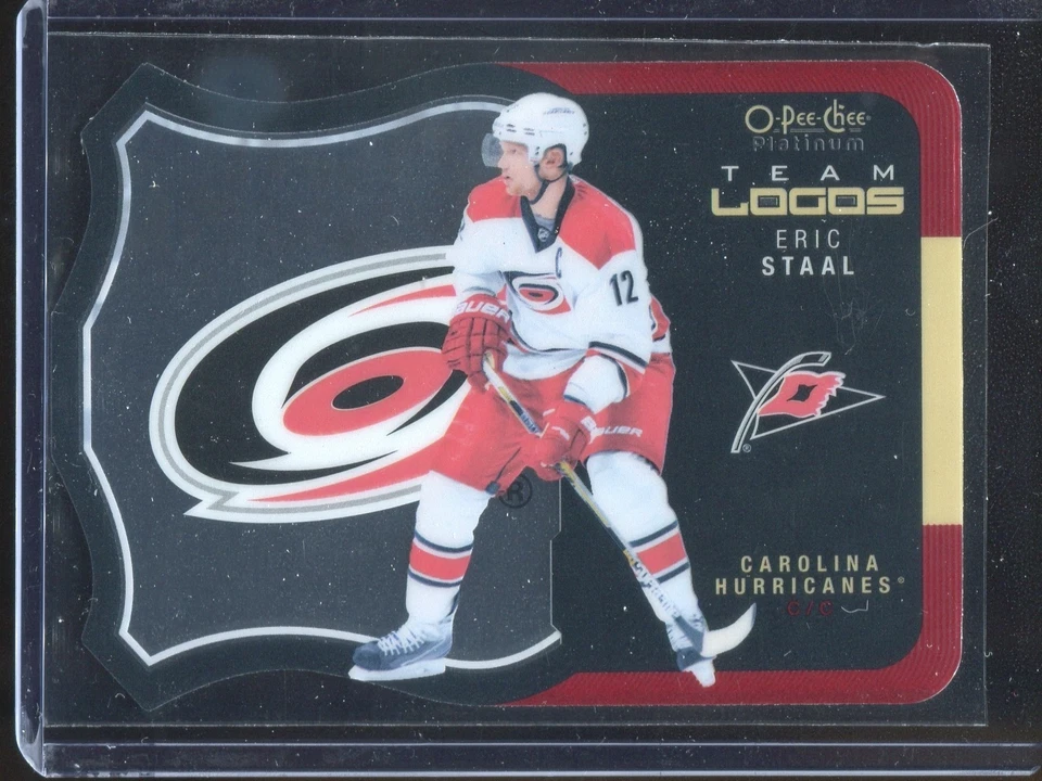 2015-16 OPC O-Pee-Chee Hockey Platinum Team Logos  #T-6  Eric Staal - Image 1 of 1