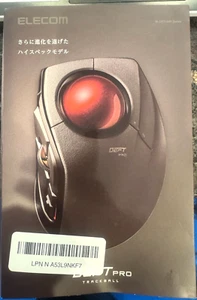 ELECOM DEFT PRO Trackball Mouse, Wired, Wireless, Bluetooth 3 Types Connection - Picture 1 of 1