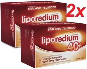 LIPOREDIUM 40+ Fettstoffwechsel Abnehmen FATBURNER 120 tableten - Bild 1 von 3