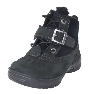 Timberland Mallard Winter TODDLERS Boots Snow Black Vintage Suede 91835 M Size 4 - Image 1 of 4