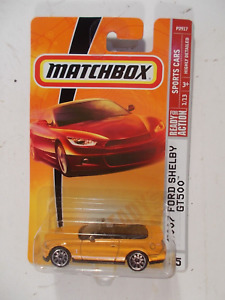Matchbox 1/64 Sports Cars 2007 Ford Shelby GT500