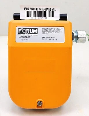 Forum Lpu-2127 1250380001 Loop Powered Ultrasonic Level Sensor Integrated Keypad - Image 1 of 4