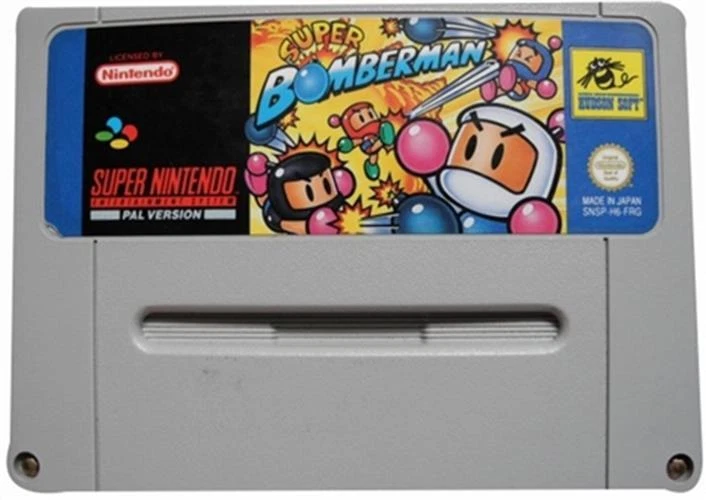 Super Bomberman - SNES Super Nintendo NES Action Adventure Strategy Video Game - Image 1 of 1