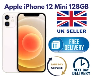 Apple iPhone 12 Mini 5.4" 5G 128GB White Colour Unlocked Pristine Condition A+ - Zdjęcie 1 z 11