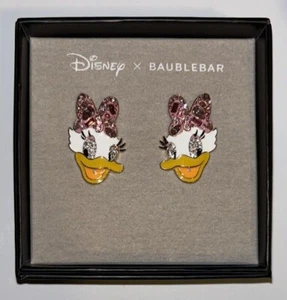 NEW! Disney X Baublebar Daisy Duck Earrings MSRP $48 - Picture 1 of 2