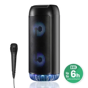 5906453131740 PARTYBOX UNI BT MT3174 Głośnik Bluetooth Karaoke Radio FM Sch - Zdjęcie 1 z 6