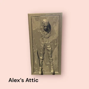 3D Printed Jason Voorhees in carbonite statue about 3.75 inches tall - Picture 1 of 1