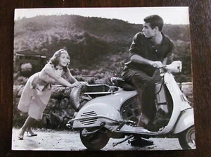 Christine Kaufmann Vespa Roller Mädchen Teenager großes Foto - Bild 1 von 6