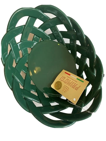 Primo-Gi Primogi Italian Woven Ceramics Basket Forest Green Ltd 50th Anniversary Cover