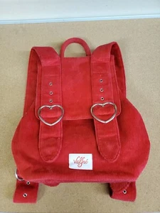 Valfre Madeline Red Corduroy Backpack - Picture 1 of 4